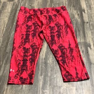 Exercise compression 3/4 leggings